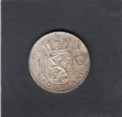 Beschrijving: 1 Gulden JULIANA 